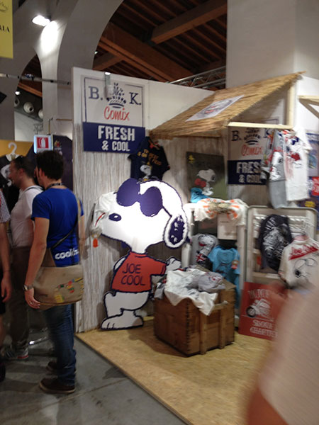 ピッティのブース