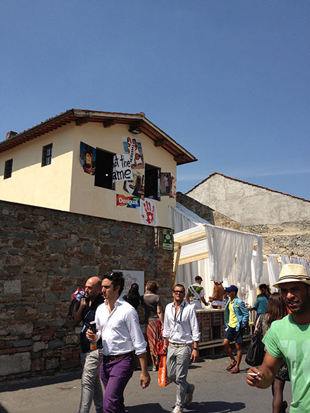 ピッティの建物