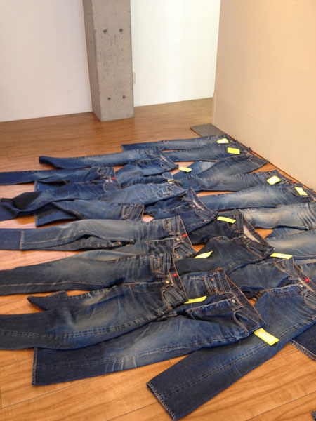 ジーパンいっぱい